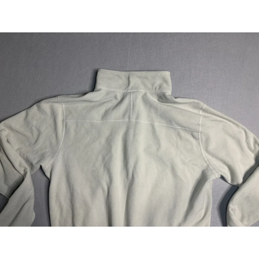 The North Face Men's Grid Fleece 1/4-Zip Pullover XL Light Gray